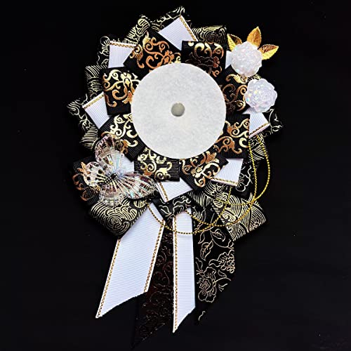 Amazon | Demanca 缶バッジ ロゼット 華麗 58mm/75mmに適用 缶バッジ